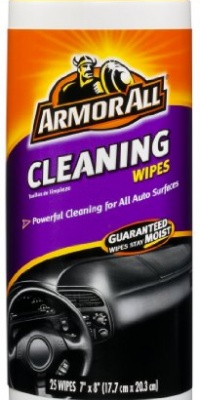 Armor All 10863 Cleaning Wipe - 25 Sheets