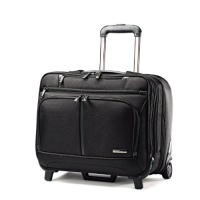 Samsonite Beacon Hill 17 Wheeled 3 Gusset Briefcase Black