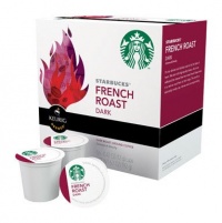 Starbucks French Roast Dark Roast Coffee Keurig K-Cups, 16 Count