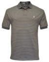 Polo Ralph Lauren Men's Classic Fit Interlock Striped Polo Shirt Blue