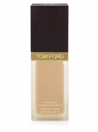 This unique, 3-in-1 foundation delivers a balanced complexion that glows with vitality and radiance. Extremely lightweight and luminous, it includes the skin-nourishing Tom Ford Infusing Complex to help protect skin and promote its vibrancy from within. Micronized pigments deliver seamless and undetectable coverage that is easy to build up or sheer down. SPF 15 protects skin from sun damage.