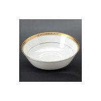 Noritake Crestwood Gold Round Vegetable Bowl