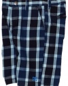 DC Apparel - Kids Boys 2-7 Tornado Shorts, Blue, 7X