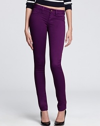 Color your denim collection with these SOLD design lab skinny jeans, tailored to sleek, laid-back perfection.