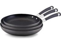 Circulon Contempo Hard Anodized Nonstick 8-Inch, 10-Inch and 11-Inch Triple Pack Skillet Set