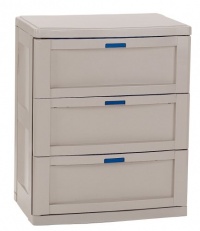 Suncast C3703 Storage Trends 3-Drawer Cabinet