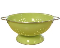 Calypso Basics 7 Quart powder coated  Colander, Lime