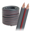 AudioQuest X-2 bulk speaker cable - 14 AWG 30' (9m) spool - gray jacket