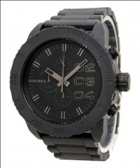 New Diesel All Black Chronograph Ceramic Mens Watch DZ4222