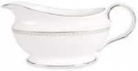 Lenox Pearl Platinum Bone China Sauce Boat