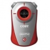 COBY CX-71 RED Mini AM/FM Pocket Radio with Hand Strap