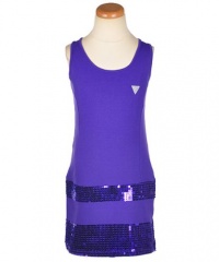 Guess Shimmer Moves Dress (Sizes 7 - 16) - purple, 7 - 8