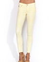 AG Adriano Goldschmied Ankle Legging Jean in Citron Snake