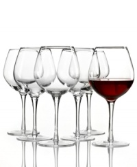 Inspired by the Tuscan appreciation for fine wine, these classic wine glasses are designed to emphasize the rich colors and aromas of your favorite reds. A great value, in brilliant Lenox crystal.