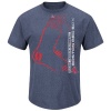 MLB Boston Red Sox Batting Champion T-Shirt, Navy Heather