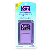 Clean & Clear Instant Dissolving Cleansing Sheets, 24 sheets