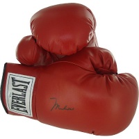 Muhammad Ali Autographed Everlast Boxing Gloves (Pair - One Signature)