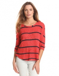 Splendid Women's Boat Neck Striped Dolman Top