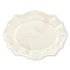 Portmeirion Fleur De Lys Cream Serving Platter