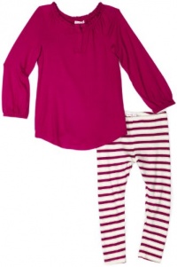 Little Ella Baby-Girls Infant Castaway Tunic Set, Raspberry, 12-18 Months