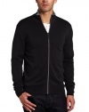 Michael Kors Men's Long Sleeve Tipped Full Zip