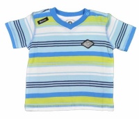 Akademiks Infant Boys Aquamarine Surf Stripe T-Shirt