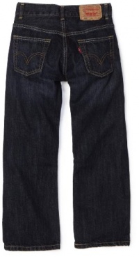 Levi's Boys 8-20 505 straight Regular Pant, Midnight, 14 R W27xL27