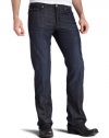 7 For All Mankind Men's Standard Classic Straight Leg Jean in Worn Mercer