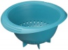 Le Creuset Silicone 1-Quart Berry Colander, Caribbean