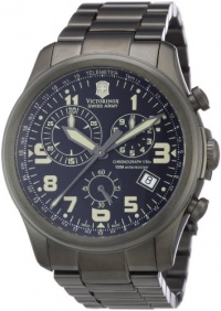 Victorinox Swiss Army Men's 241289 Infantry Vintage Chronograph Black Dial Watch