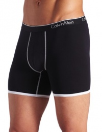 ck one Men's Micro Boxer Brief, Black, Small