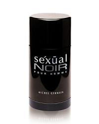 Mysterious. European. Sexy.Séxual Noir tempts and captivates with a European, daring, masculine charisma. This deodorant stick gives lasting protection in an alcohol-free base. Lightly scented with the same rich, sexy scent found in the fragrance, Séxual Noir gives masculine protection. Fragrance Type: Fougere WoodyTop: Italian Bergamot, Crisp Grapefruit CardamomMiddle: Wild Coriander, Intoxicating Lavender, Orange Blossom, Musk, HoneyHeart: Moss, Sweet Tobacco, Tonka Bean