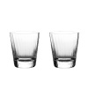 Handmade with a lovely optic finish, William Yeoward's Corinne Double Old Fashioned Tumblers evoke the style and glamour of the 1920s and 1930s when the new experience of cocktails and jazz was all the rage.