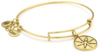 Alex and Ani Bangle Bar Star of Venus Russian-Gold Expandable Bracelet