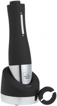 The Sharper Image KP-W100 Automatic Wine Bottle Opener, Black