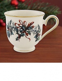 Lenox Winter Greetings Tea Cup