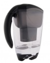 Mavea 1001492 Elemaris Water Filtration Pitcher, Black