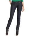 MICHAEL Michael Kors crafts this wardrobe staple (the skinny jean) in a dark wash for a denim look that can go day to night.