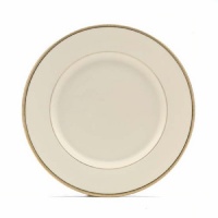 Lenox Tuxedo Gold Banded Ivory China Dinner Plate