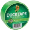 Duck Brand 1265018 Neon Colored Duct Tape, Lime, 1.88-Inch by 15 Yards, Single Roll