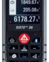 Leica DISTO 764558 D8 Hand Held Laser Distance Measurer with Bluetooth and Color Display