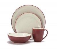 Noritake Colorwave Raspberry 16-Piece Set, Service for 4