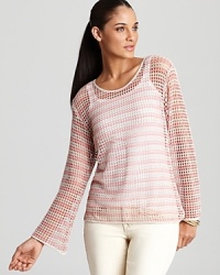 An on-trend loose knit makes this Ella Moss top a piece for all seasons.