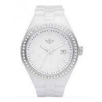 adidas originals Watches Women's Cambridge Glitz White Dial Watch (White)