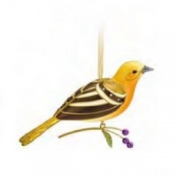 QXE3107 Lady Oriole The Beauty of Birds 2011 Special Edition Hallmark Ornament