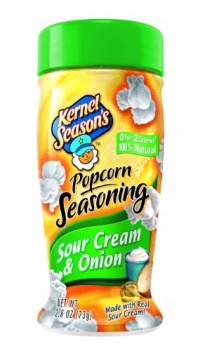 Kernel Season's Popcorn Seasoning, Sour Cream & Onion, 2.6-Ounce Shakers (Pack of 6)