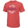 MLB St. Louis Cardinals The Big Time T-Shirt, Red Heather