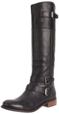 DV by Dolce Vita Women's Tyson Boot,Black Leather,9.5 M US