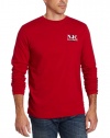 Nautica Men's Long Sleeve Chain Graphic Print Tee