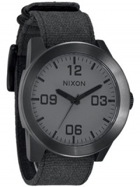 Nixon Corporal Analog Matte Black Mens Watch A2431062